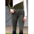 Criniere Life Criniere Life - High Compression Juliette Breeches - Hunter Green - Knee Patch