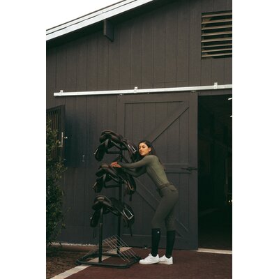 Criniere Life Criniere Life - High Compression Juliette Breeches - Hunter Green - Knee Patch