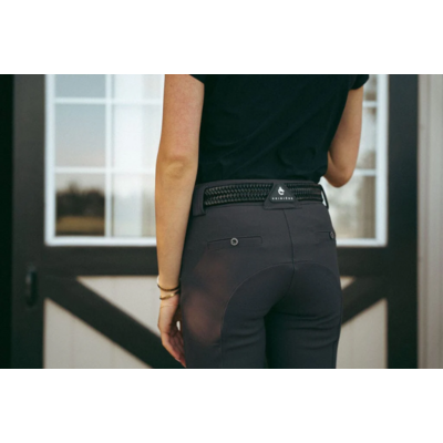 Criniere Life Criniere Life - Chloe Lightweight Breeches - Graphite - Knee Patch