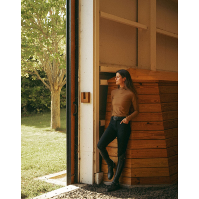 Criniere Life Criniere Life - Chloe Lightweight Breeches - Black - Knee Patch