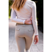 Criniere Life Criniere Life - Brianne Lightweight Breeches - Sandy Beige - Knee Patch