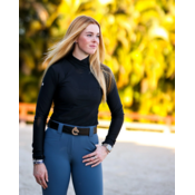 Criniere Life Criniere Life - High Compression Juliette Breeches - Slate Blue - Full Seat