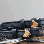 Dreamers & Schemers D&S - Chestnut Horse Spur Straps - 18"