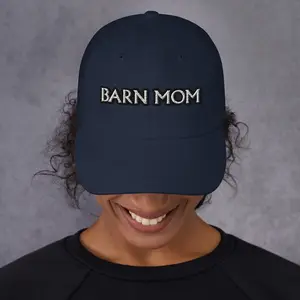 Unsustainable Equestrian Unsustainable Equestrian - "Barn Mom" Navy - Dad Hat