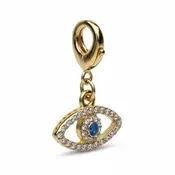 Dubois Cheval Dubois Cheval - Braid Charm - Sparkly Evil Eye