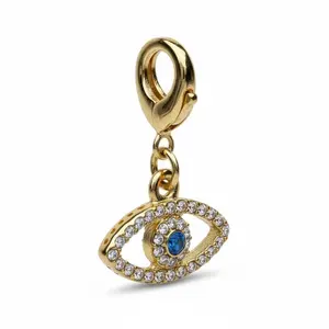 Dubois Cheval Dubois Cheval - Braid Charm - Sparkly Evil Eye