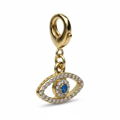 Dubois Cheval Dubois Cheval - Braid Charm - Sparkly Evil Eye