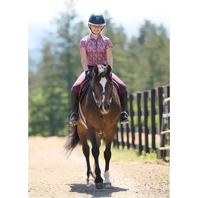 Kerrits Kerrits SS 26' - Kids Equibreeze Ice Fil Short Sleeve Shirt - Print