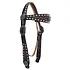 Double J Saddlery Double J - Southwest Diamond Headstall