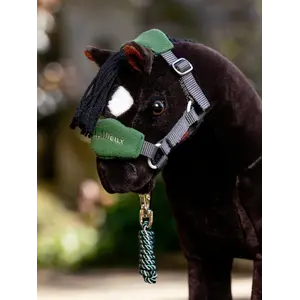 LeMieux LeMieux Toy Pony Vogue Headcollar & Leadrope - Hunter Green