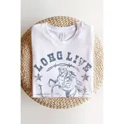 HRTandLUV HRTandLUV - Long Live Cowgirls Mineral Graphic Tee