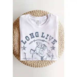 HRTandLUV HRTandLUV - Long Live Cowgirls Mineral Graphic Tee