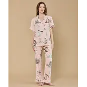 Katie Kime Katie Kime - Texas Toile Pajama Pants Set -