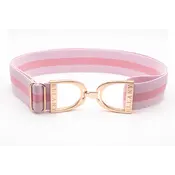 Hutson x Ellany Ellany Madelyn - 1.5” Rose Gold Stirrup Elastic Belt