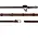 Dy'on Dy'on - 1/2" Rubber Reins w/ 7 Leather Loops -