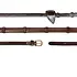Dy'on Dy'on - 1/2" Rubber Reins w/ 7 Leather Loops -