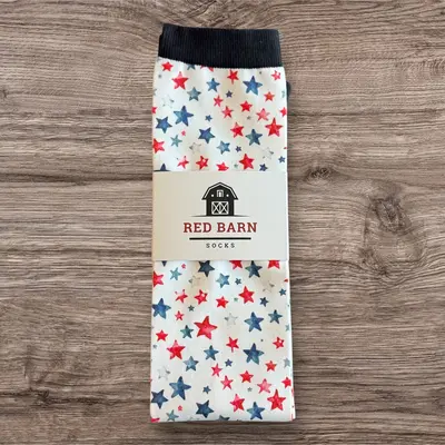 Red Barn Socks Red Barn Socks - Be A Star - Adult