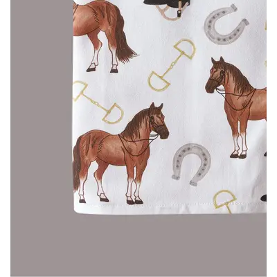 Peking Handicraft Peking Handicraft - Kitchen Towel - Equestrian