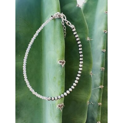 Boots Are My Roots BAMR - Navajo Pearls Crystal Bracelet