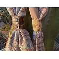 BAMR - Cowhide Bandana Slides
