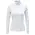 70 Degrees 70 Degrees - Mesh + Embroidered Floral Lace Sport Mock - White