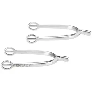 Centaur - Prince of Wales Spurs w/ Rectangular Ends 3/8" - Ladies