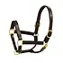 Aramas Aramas - Fancy Stitched Self-Padded Halter - Oakbark Full