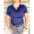 RJ Classics - Liza SS Split Neck Sun Shirt -