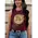 Arrow F Apparel Arrow F - Cowboy Music - Western Graphic Cropped Tank -
