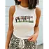 Arrow F Apparel Arrow F - Saddle Up - Western Graphic Cropped Tank -