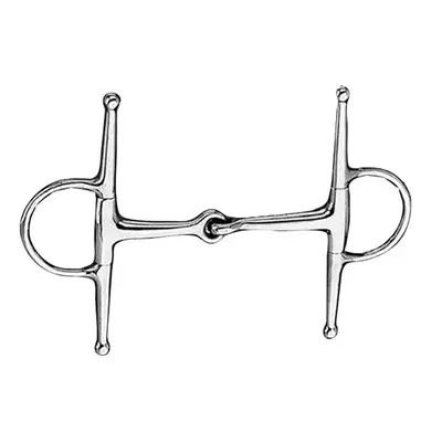 Medium Weight Full Cheek Eggbutt Snaffle Bit