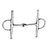 Medium Weight Full Cheek Eggbutt Snaffle Bit