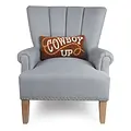 Peking Handicraft Peking Handicraft - Hook Pillow - Cowboy Up