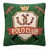 Peking Handicraft Peking Handicraft - Hook Pillow - Polo Club