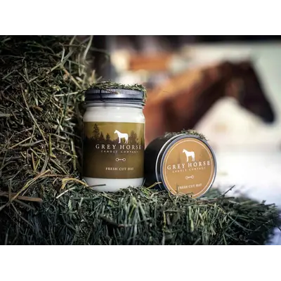 Grey Horse Candle Company Grey Horse Candle Company - Fresh Cut Hay Soy Candle