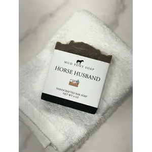 Grey Horse Candle Company Mud Pony Soap - Horse Husband Bar Soap