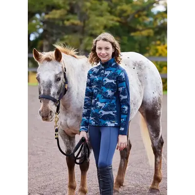 Kerrits Kerrits - Kids Plush Printed Fleece Half Zip