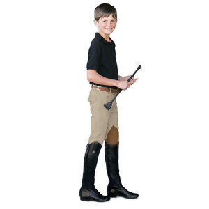 Ovation Ovation - EuroWeave 4-Pocket Boys Breech - Classic Show Tan
