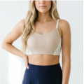 70 Degrees 70° - Lace Sport Bra - Blush/White