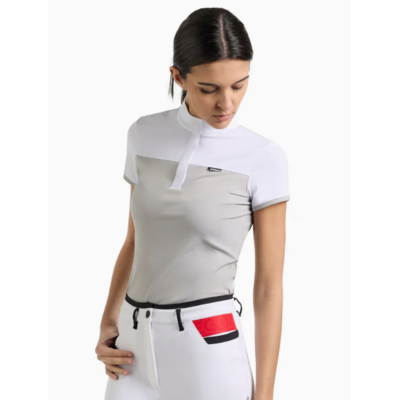 EGO 7 EGO7 - Mathilde Short Sleeve Show Shirt - Ice Grey