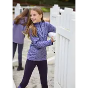 Kerrits Kerrits - Kids First Level Quarter Zip Fleece Tech Top- Print -