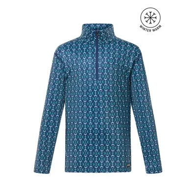Kerrits Kerrits - Kids First Level Quarter Zip Fleece Tech Top- Print -