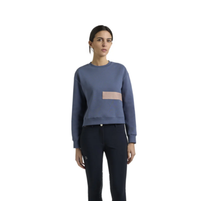 EGO 7 EGO7 - Ella Sweatshirt - Blue Indigo + Nougat