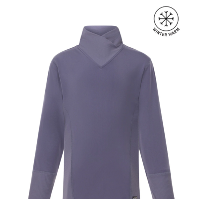 Kerrits Kerrits - Kids Wrap Neck Tech Top - Orchid