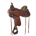Circle Y Circle Y - Reno Flex2 Trail Saddle - Brown Apache