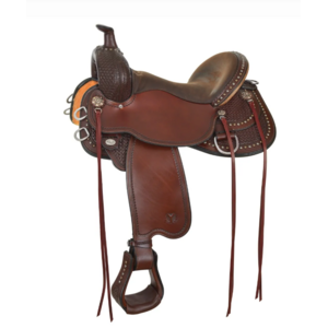 Circle Y Circle Y - Reno Flex2 Trail Saddle - Brown Apache