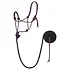 Weaver - Diamond Braid Rope Halter w/ Lead (One Size) - Purple Jazz & Black