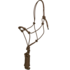 Shiloh Shiloh - Four Knot Training Rope Halter w/ 10' Removeable Lead (One Size) - Brown