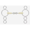 Happy Mouth - French Link 3-Ring Gag Bit