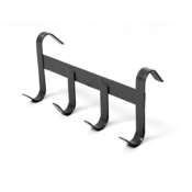 Equi-Essentials - Enamel Metal Handy Tack Hanger - Black